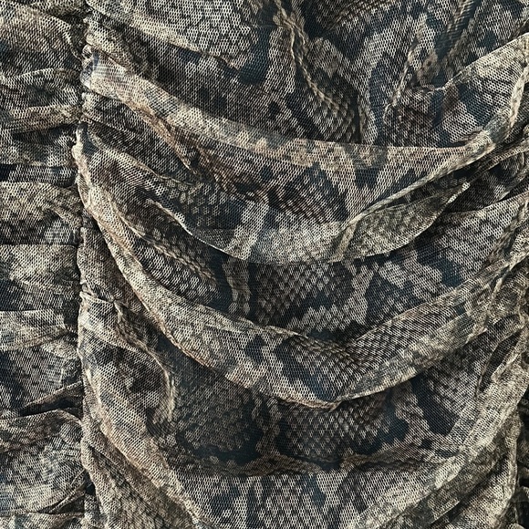 Snake Print Zara Dress - Picture 3 of 6